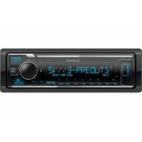 Автомобильный цифровой медиа-ресивер KENWOOD KMM-BT356