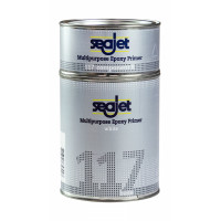 Грунтовка эпоксидная Seajet 117, универсальная, серебристо-серая, 1.0 л (new formula)