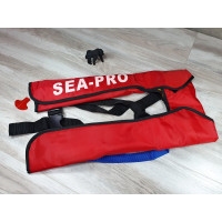 Автоматический спасательный жилет SEA-PRO (красный)
