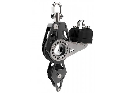 Блок 60mm двушкивный (Fiddle) с направляющей скобой и стопором 29901639