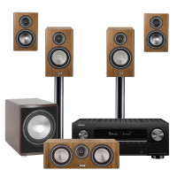 Домашний кинотеатр DENON AVCX3700HBKE2 Canton Townus Walnut