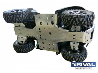 Алюминиевая защита днища Русская механика RM 500-2 650-2 (444.7707.2)