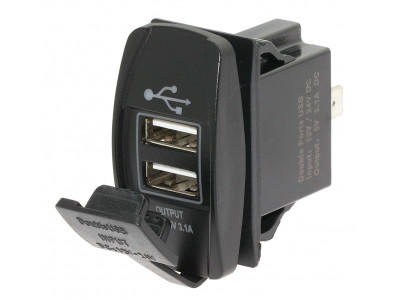 Зарядные гнезда USB в виде клавиши 