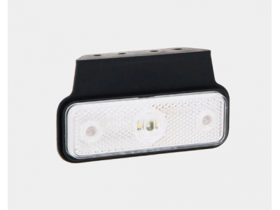 Габаритный светодиодный фонарь Fristom FT-004 В+К LED с кронштейном белый