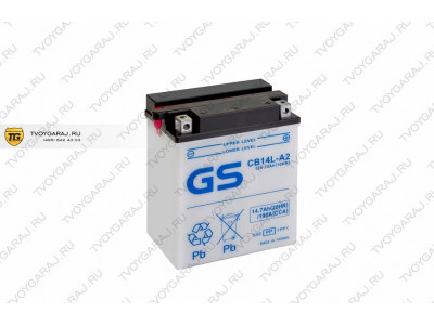 Аккумулятор GS 12В/14.7Ач (CB14L-A2)