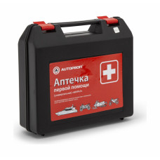 Аптечка первой помощи универсальная, пластиковый футляр
