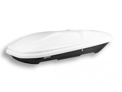 Бокс Koffer Sport 2090х860х390 белый глянец (двухстороннее открытие) 480 л