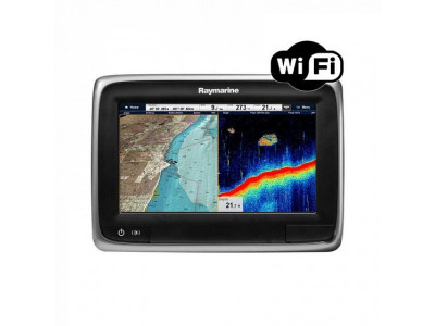 E70167 Raymarine Радар/Картплоттер/Эхолот (встроенный Wi-Fi), цветной сенсорный LCD дисплей 7