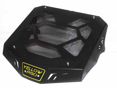 Вынос радиатора А5 с накладкой. Yellow PRO (650-850 Guepard)