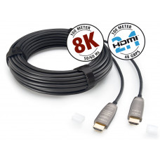 HDMI кабель INAKUSTIK Profi HDMI 2.1 optical fiber cable 8K 48Gbps 10m 009245010