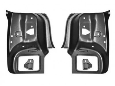 Внутренняя облицовка задних фонарей (2 шт) (ABS) Renault Logan 2014-