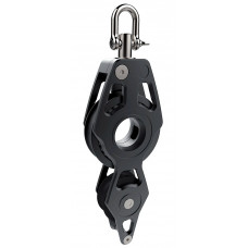 Блок 60mm двушкивный (Fiddle) с направляющей скобой 29901634