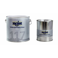 Грунтовка эпоксидная Seajet 117, универсальная, серебристо-серая, 2.5 л (new formula)