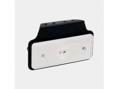 Габаритный светодиодный фонарь Fristom MD-013 B+К LED с кронштейном белый
