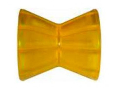 Knott - Ролик носовой L=95 мм, D=87/54/14.5 мм, PVC (ПВХ) желтый (6X1065.002)