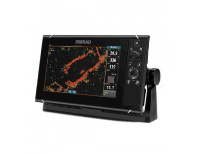 SIMRAD NSS9 evo3 with world basemap