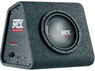 Автомобильный корпусной активный сабвуфер 8” (20 см) MTX RTP8