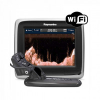 E70207 Raymarine Радар/Картплоттер/Эхолот (CHIRP DownVision трансдьюсер в комплекте, встроенный Wi-F