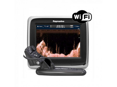 E70207 Raymarine Радар/Картплоттер/Эхолот (CHIRP DownVision трансдьюсер в комплекте, встроенный Wi-F