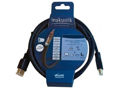 HDMI кабель INAKUSTIK Blue HDMI, 1.5 m, 313990015