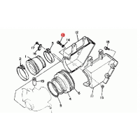 Винт для снегохода Yamaha 9858005525