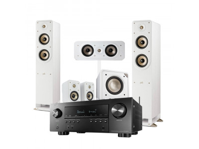 Домашний кинотеатр DENON AVRX1700HBKE2 Polk Signature1