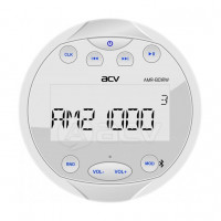 Аудиосистема ACV, белый, USB/SD/FM/AM/4*40 Вт.