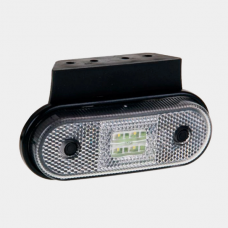 Габаритный светодиодный фонарь Fristom FT-020 B+К LED с кронштейном белый