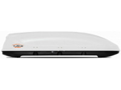 Бокс-багажник на крышу аэродинамический белый Turino Sport 480 л