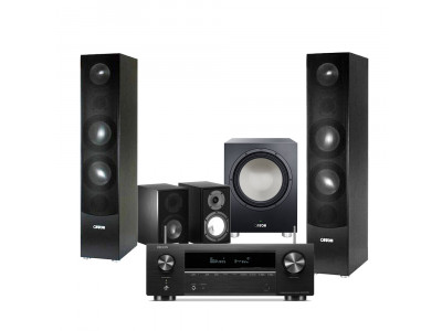 Домашний кинотеатр DENON AVRX1700HBKE2 Canton GLE Basic
