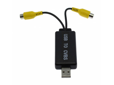 Адаптер для дублирования экрана ГУ через USB-CVBS