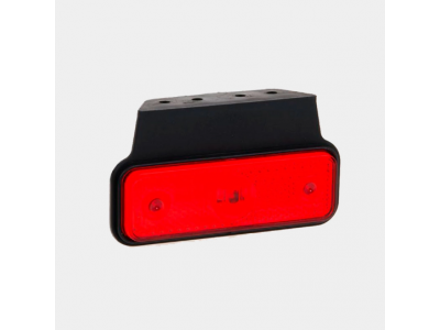 Габаритный светодиодный фонарь Fristom FT-004 С+К LED с кронштейном красный