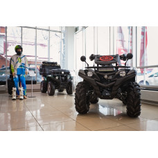 Вынос радиатора на Yamaha Grizzly 700/Kodiak 2016 (стальной)