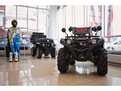 Вынос радиатора на Yamaha Grizzly 700/Kodiak 2016 (стальной)