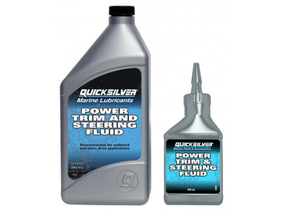 Гидравлическая жидкость Quicksilver Power trim 0.946 л.