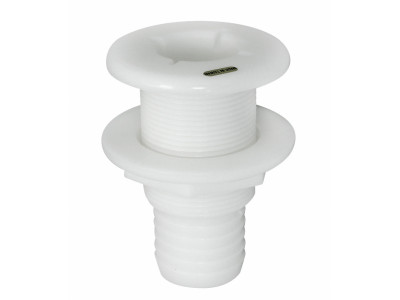 Горловина с патрубком пластик 3/4 х 3