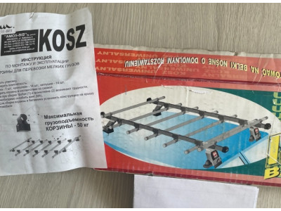 Грузовая корзина сборная AMOS на багажник на крышу