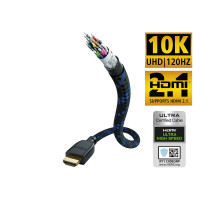 HDMI кабель INAKUSTIK Premium HDMI 2.1, 3.0 m, 00423530