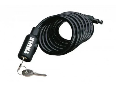 Thule Cable Lock - стальной кабель в пластиковой оплетке позволит поместить велосипед на крепление и обеспечит максимальную защиту от кражи