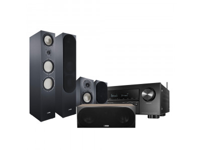 Домашний кинотеатр DENON AVRS960HBKE2 Canton GLE Black\Makassar 1