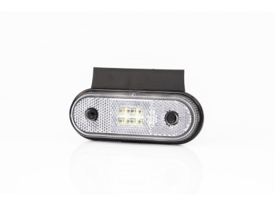 Габаритный светодиодный фонарь Fristom FT-020 B+К LED QS075 с кронштейном белый