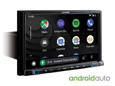 Автомобильный цифровой медиа-ресивер ALPINE X803D-U