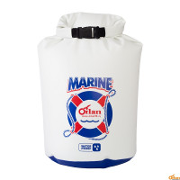 Гермомешок Marine 15л белый/темно-синий
