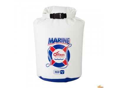 Гермомешок Marine 15л белый/темно-синий
