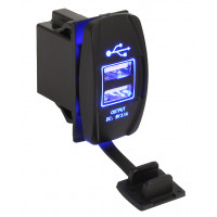 Зарядные гнезда USB в виде клавиши 