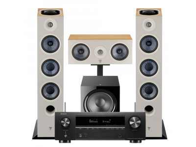 Домашний кинотеатр DENON AVRS960HBKE2 Focal Chora Atmos
