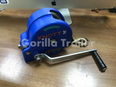 Knott - Таль ручная, 450 кг, пластмассовый корпус, синтетический фал, с крюком (6X0017.210)