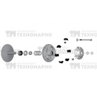 Ведущий вариатор квадроцикла BRP 0900-0033 (0900-0391)