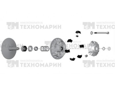 Ведущий вариатор квадроцикла BRP 0900-0033 (0900-0391)