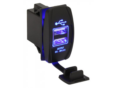 Зарядные гнезда USB в виде клавиши 